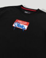 GDUP Sticker T Shirt Black.