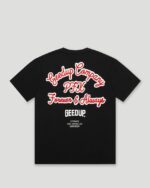 Geedup Company T Shirt Black Red