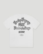 Geedup Company T Shirt White Navy