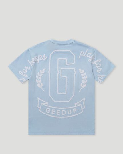 Geedup G PFK T Shirt Cool Blue White