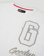 Geedup G Script Logo T Shirt White.