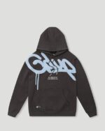 Geedup Handstyle Hoodie Graphite Pale Blue