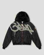Geedup Handstyle Team Logo Bomber Black White