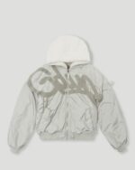 Geedup Handstyle Team Logo Bomber Grey White