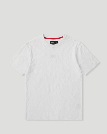 Geedup PFK Monogram T Shirt White