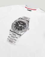 Geedup Payday Watch T Shirt White.