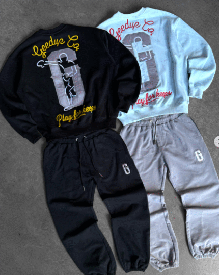 G Geedup two piece tracksuits