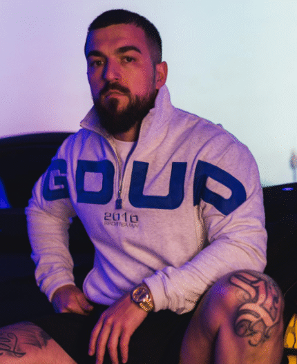 Geedup AU Gray Hoodie