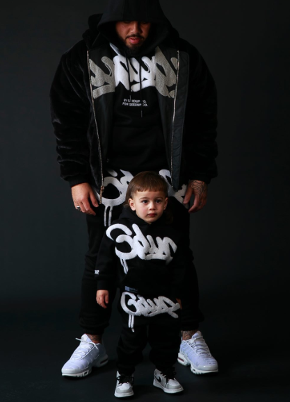 geedup tracksuit black white
