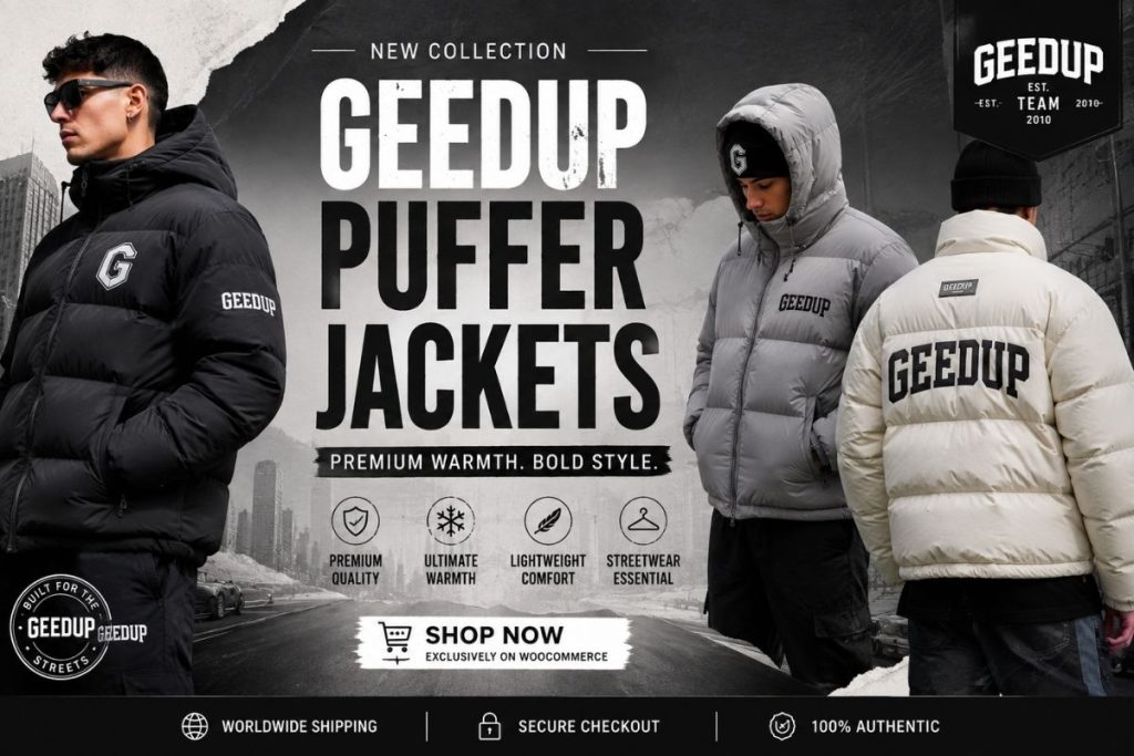Geedup Puffer Jackets